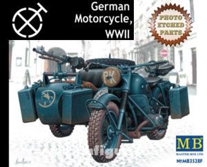 Master Box Motorrad mit Fotoätzteilen