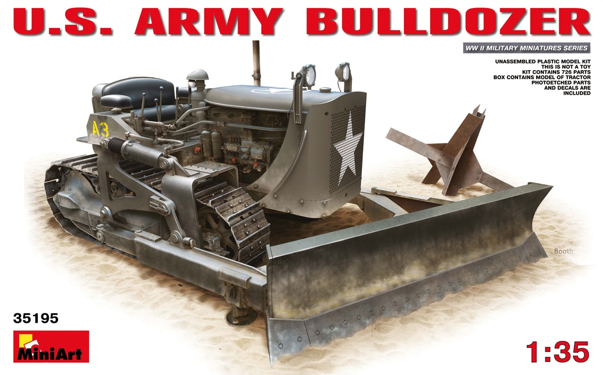 Miniart US Army Bulldozer
