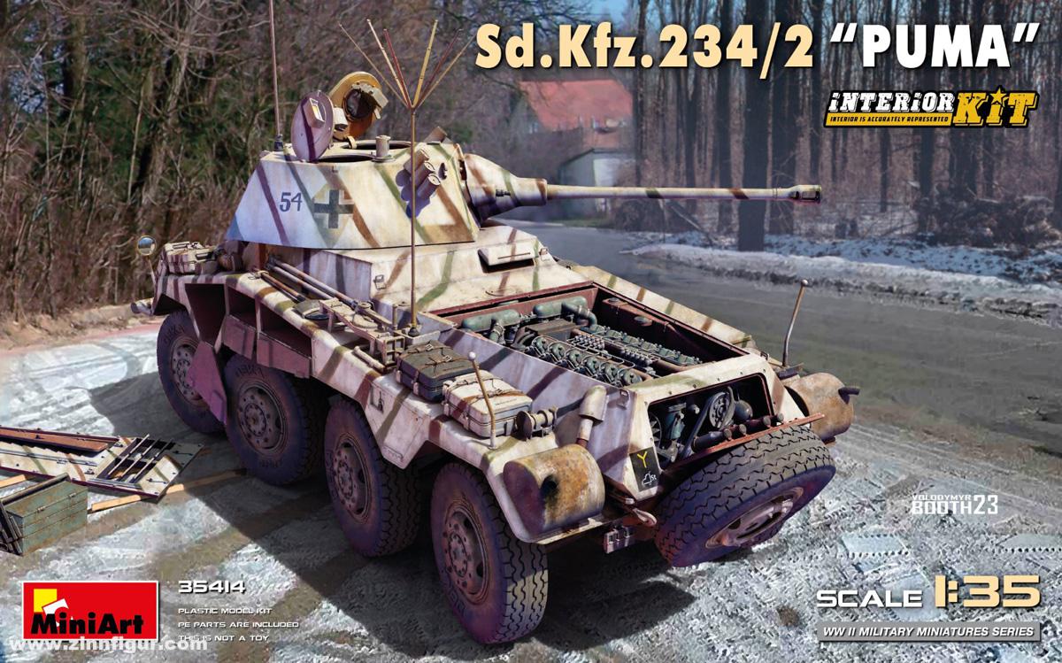 Miniart Sd.Kfz.234/2 Puma mit Innendetails