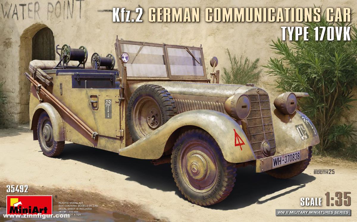 Miniart Kfz.2 Nachrichtenkraftwagen Typ 170VK