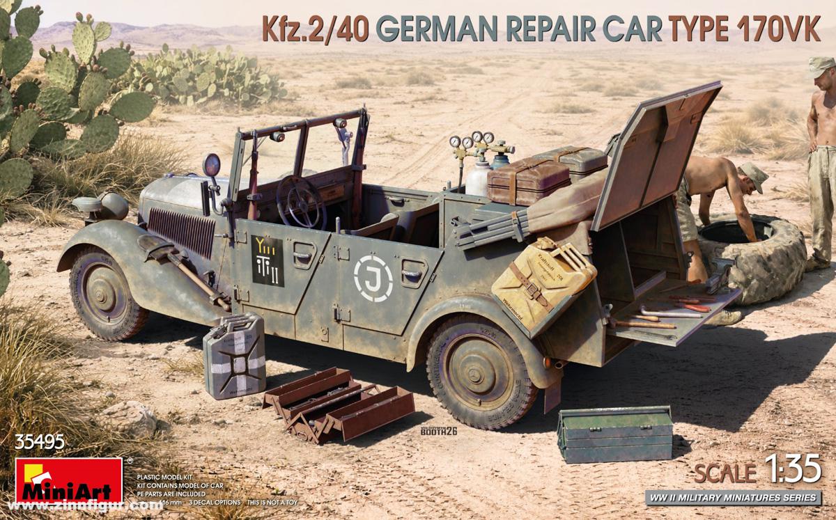 Miniart Kfz.2/40 Werkstattkraftwagen Typ 170VK