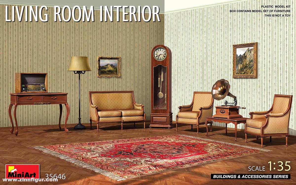 Miniart Wohnzimmer-Einrichtung