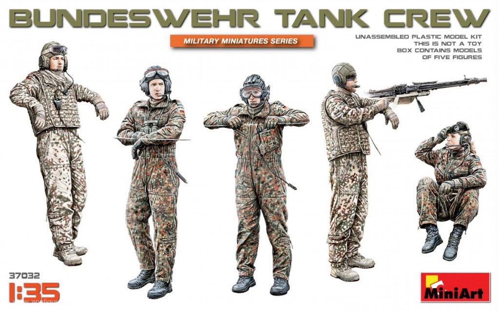 Miniart Bundeswehr Panzersoldaten