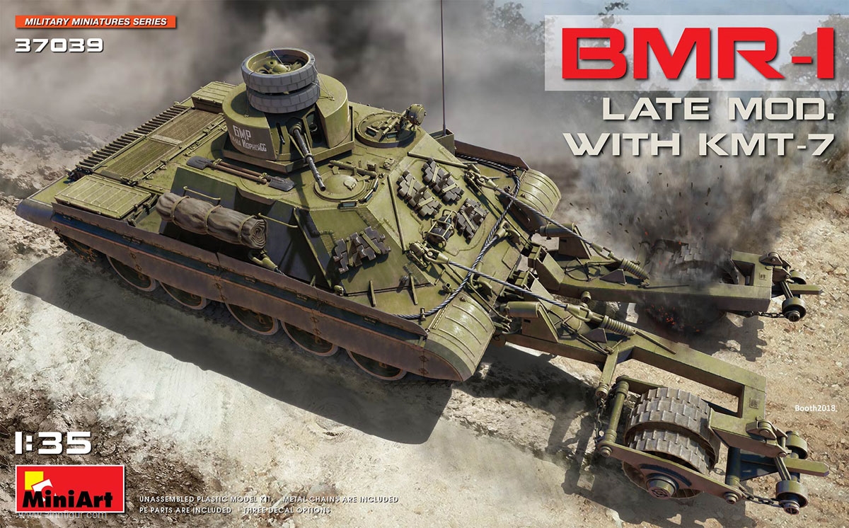 Miniart BMR-1 spätes Modell mit KMT-7
