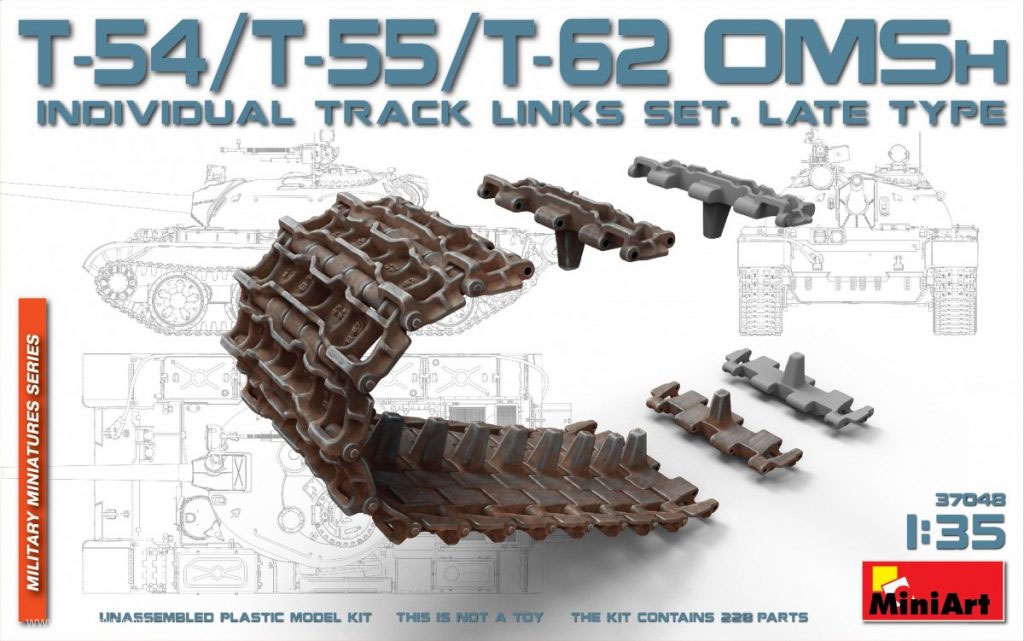 Miniart T-54/T-55/T-62 OMSH Panzerketten