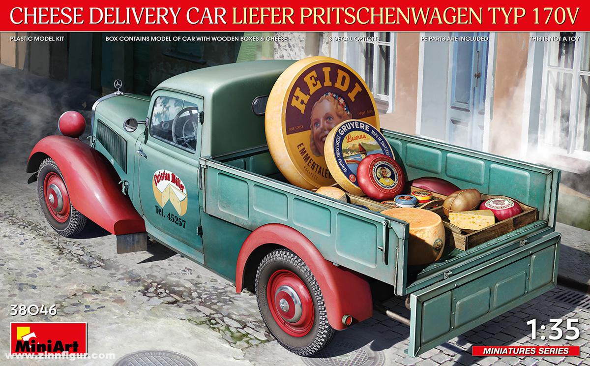Miniart Liefer-Pritschenwagen Typ 170V 'Käse'