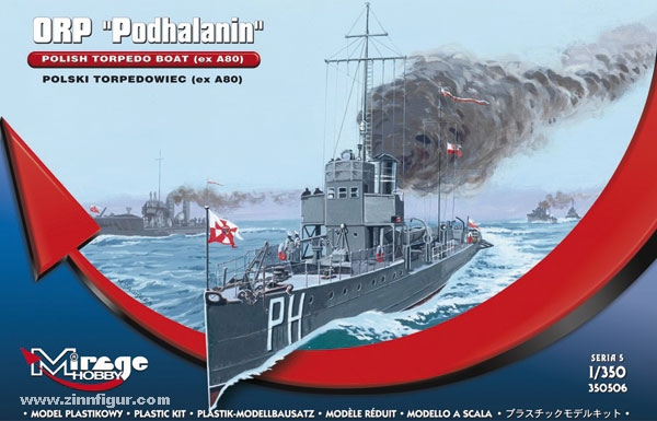Mirage Hobby ORP Podhalanin Torpedoboot (Ex A80)
