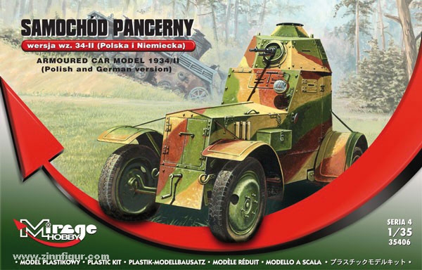 Mirage Hobby Panzerwagen Modell 1934/II
