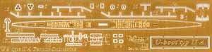 Mirage Hobby U-Boot IIA PE set