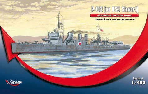 Mirage Hobby P-102 Patrouillenboot (ex USS Stewart)