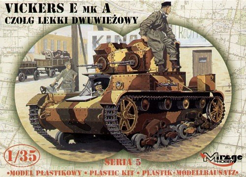 Mirage Hobby Vickers E Mk. A Panzer