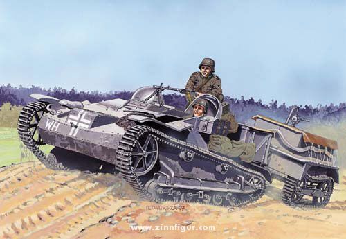 Mirage Hobby Renault UE + Universal Transportanhänger