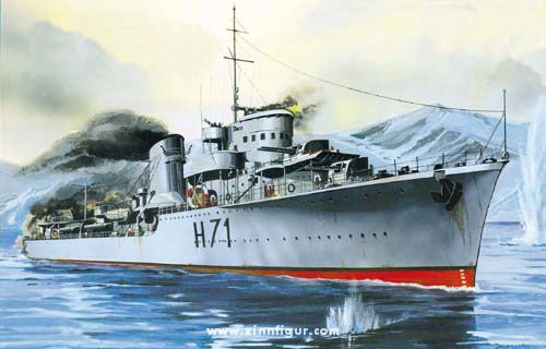 Mirage Hobby Zerstörer ORP Grom 1940