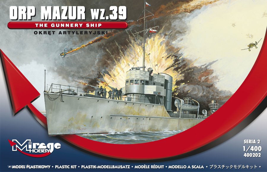 Mirage Hobby Torpedoboot Mazur 1939