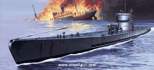 Mirage Hobby Deutsches U-Boot U 176 Typ IX C