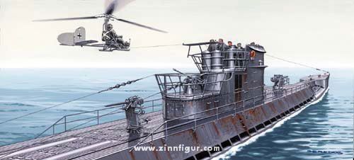 Mirage Hobby Deutsches U-Boot U 875 Typ IX D2