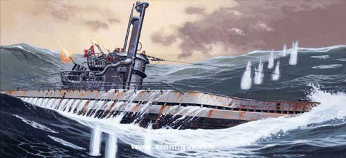 Mirage Hobby Deutsches U-Boot U 803 Typ IX C/40