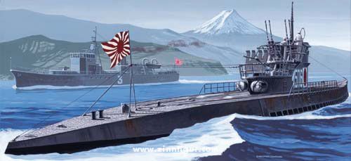 Mirage Hobby Japanisches U-Boot I-506 - IX D1