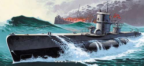 Mirage Hobby Deutsches U-Boot U 84 Typ VII B