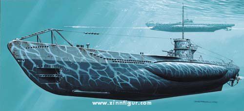 Mirage Hobby Deutsches U-Boot U 570 Typ VII C