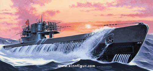 Mirage Hobby Deutsches U-Boot U 673 Typ VII C