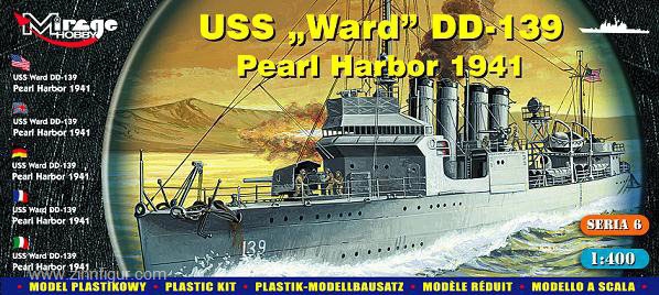 Mirage Hobby USS Ward DD-139 ”Pearl Harbor 1941”