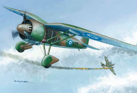 Mirage Hobby PZL P.24 F der griechischen Luftwaffe