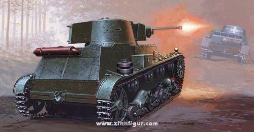 Mirage Hobby Leichter Panzer 7 TP