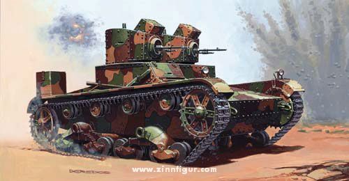 Mirage Hobby Leichter Panzer Vickers E Mk A