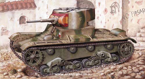 Mirage Hobby Leichter Panzer T-26 1933