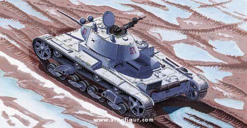 Mirage Hobby Leichter Panzer T-26 C Modell 1937