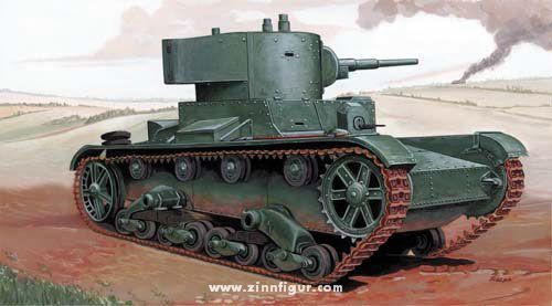 Mirage Hobby Leichter Panzer T-26 LH/45