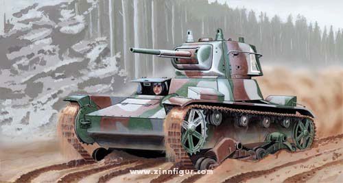 Mirage Hobby Finnischer Panzer T-26 1945