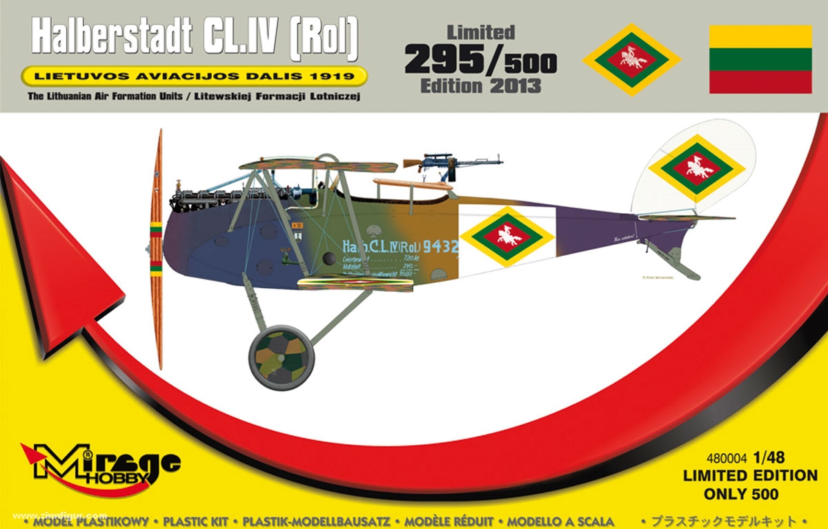 Mirage Hobby Halberstadt CL.IV(Rol) 'Litauen 1919'