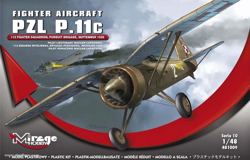 Mirage Hobby PZL P.11c '112 Fighter Squadron 1939'