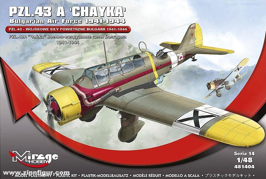 Mirage Hobby PZL.43A Chayka 'Bulgarien 1941-44'