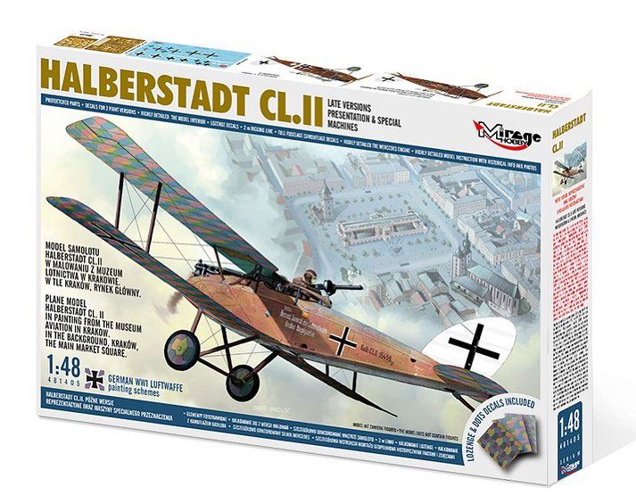Mirage Hobby Halberstadt CL.II späte Versionen 'Präsentationen & Specials'