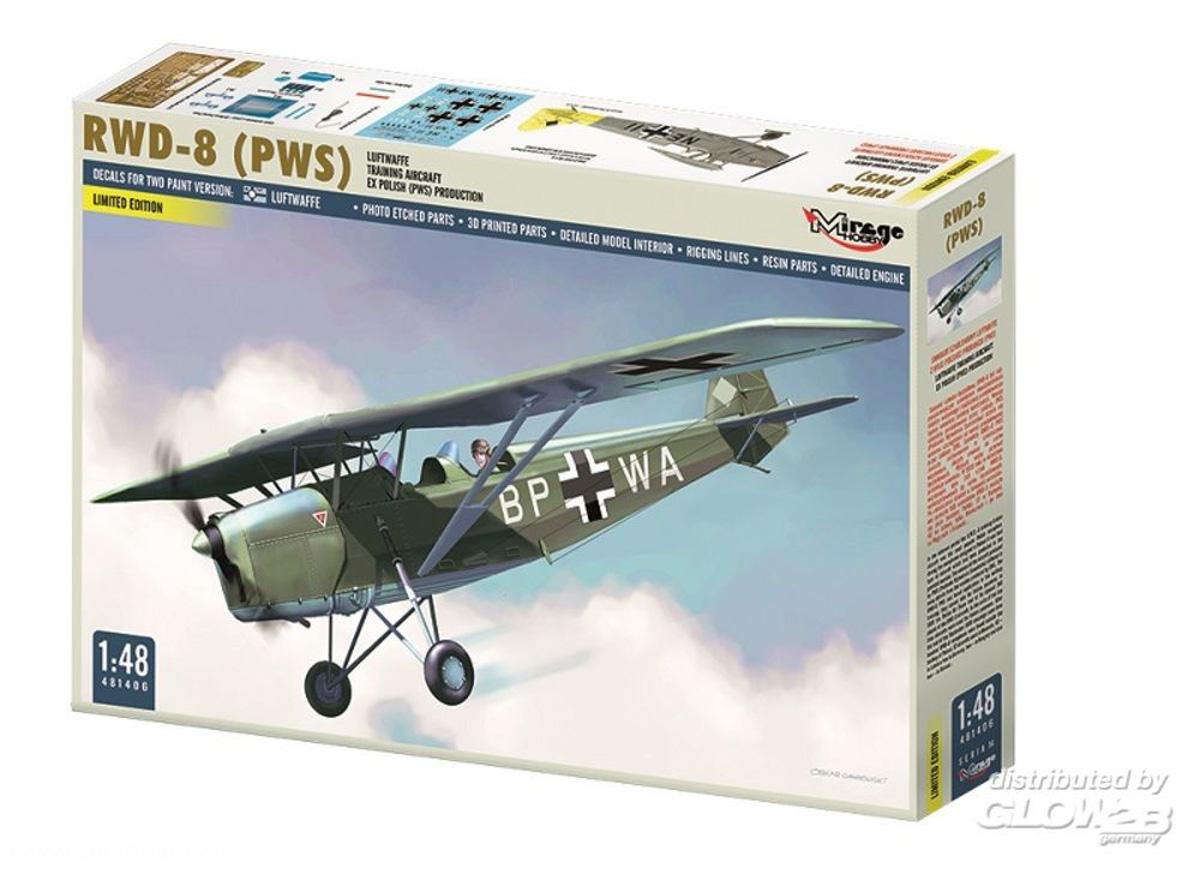 Mirage Hobby RWD-8 (PWS) 'Luftwaffe Schulflugzeug'