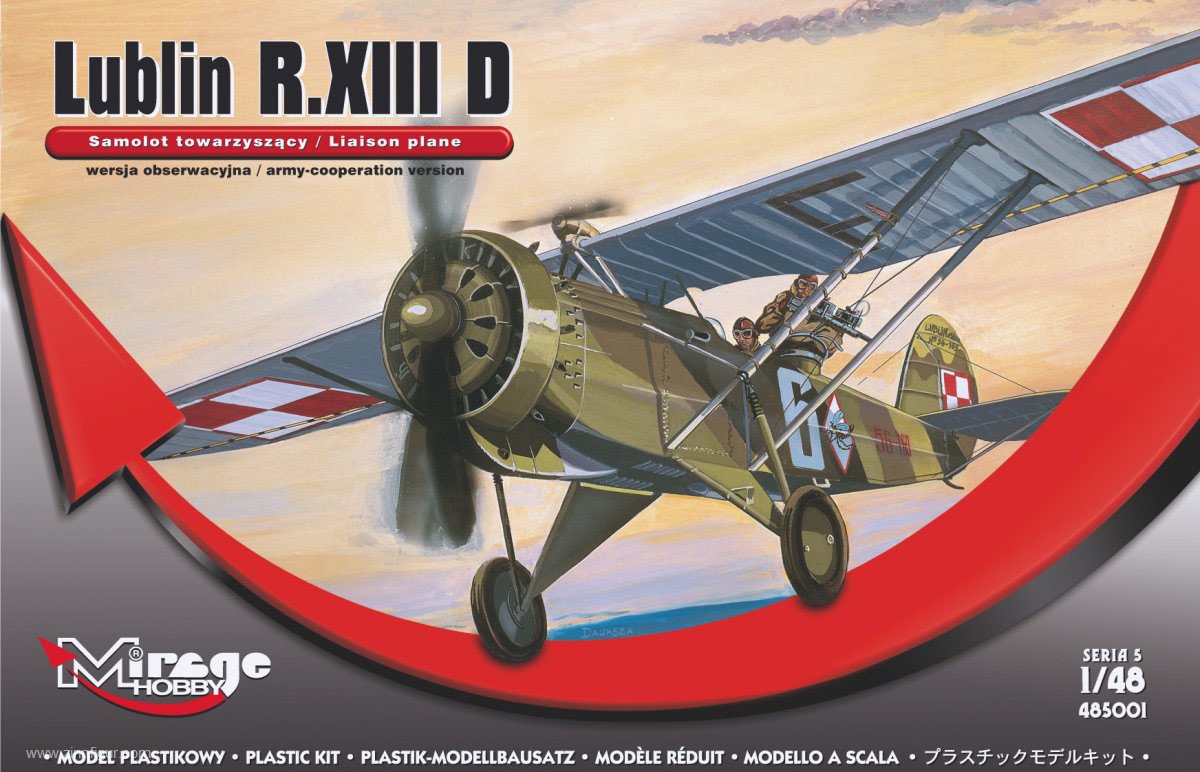 Mirage Hobby Lublin R.XIII D Liaison-Flugzeug