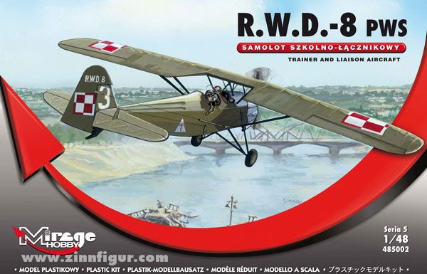 Mirage Hobby R.W.D.-8 (PWS) Trainer und Liaison-Flugzeug