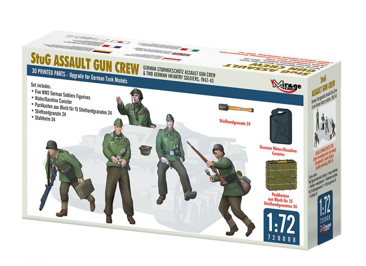Mirage Hobby StuG-Besatzung