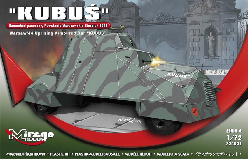 Mirage Hobby Kubus 'Warschauer-Aufstand 1944'