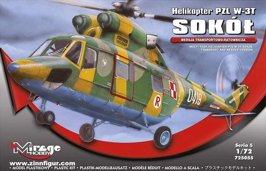 Mirage Hobby PZL W-3T Sokol - Transport/Rescue Version