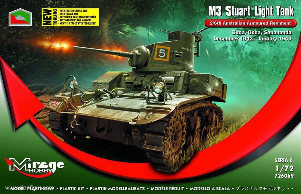 Mirage Hobby M3 Stuart 'Australien'