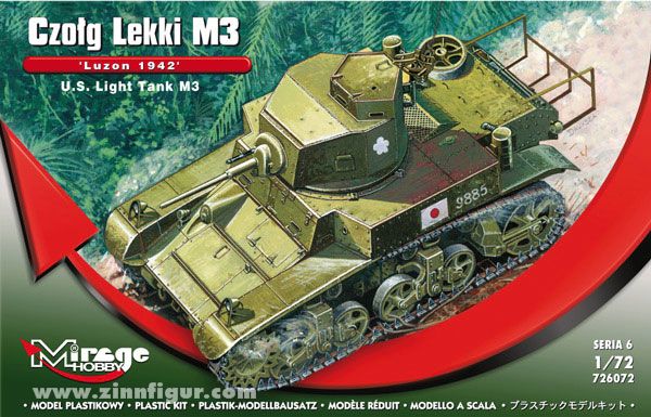 Mirage Hobby Leichter Panzer M3 'Luzon 1942'