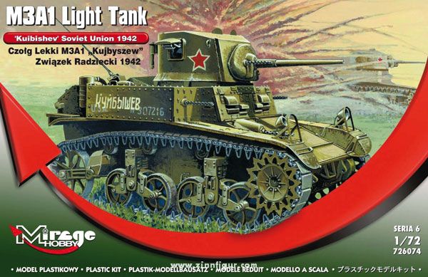 Mirage Hobby M3A1 Panzer 'Kuibyschew'