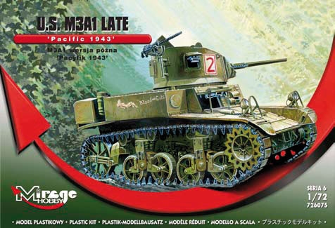 Mirage Hobby US M3A1 spät 'Pazifik 1943'