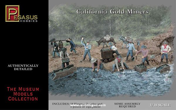 Pegasus Hobbies California Gold Miners
