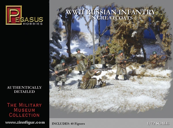 Pegasus Hobbies Russische Infanterie im Mantel 2. Weltkrieg