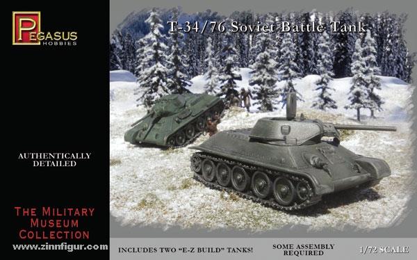 Pegasus Hobbies 2 T-34/76 Panzer